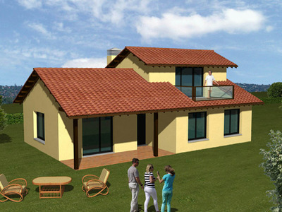 Vivienda Unifamiliar en Dos plantas